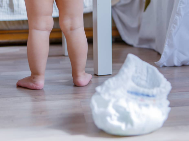 Cómo ayudar a mi bebé a dejar el pañal