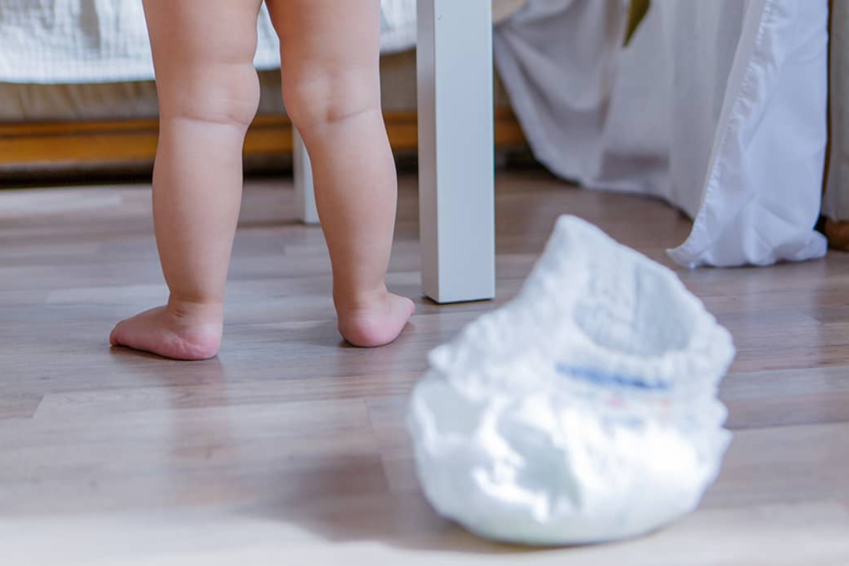 Cómo ayudar a mi bebé a dejar el pañal